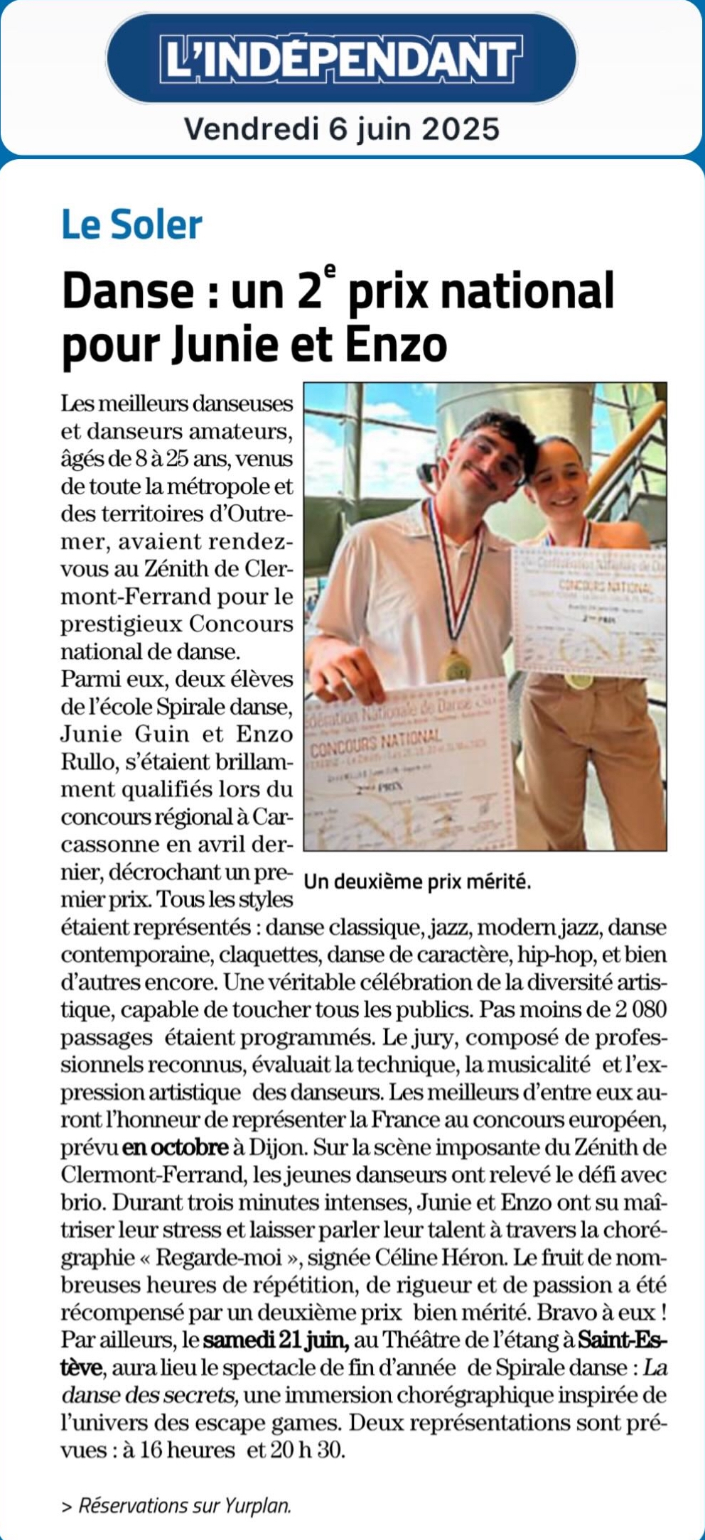 Article de presse 1